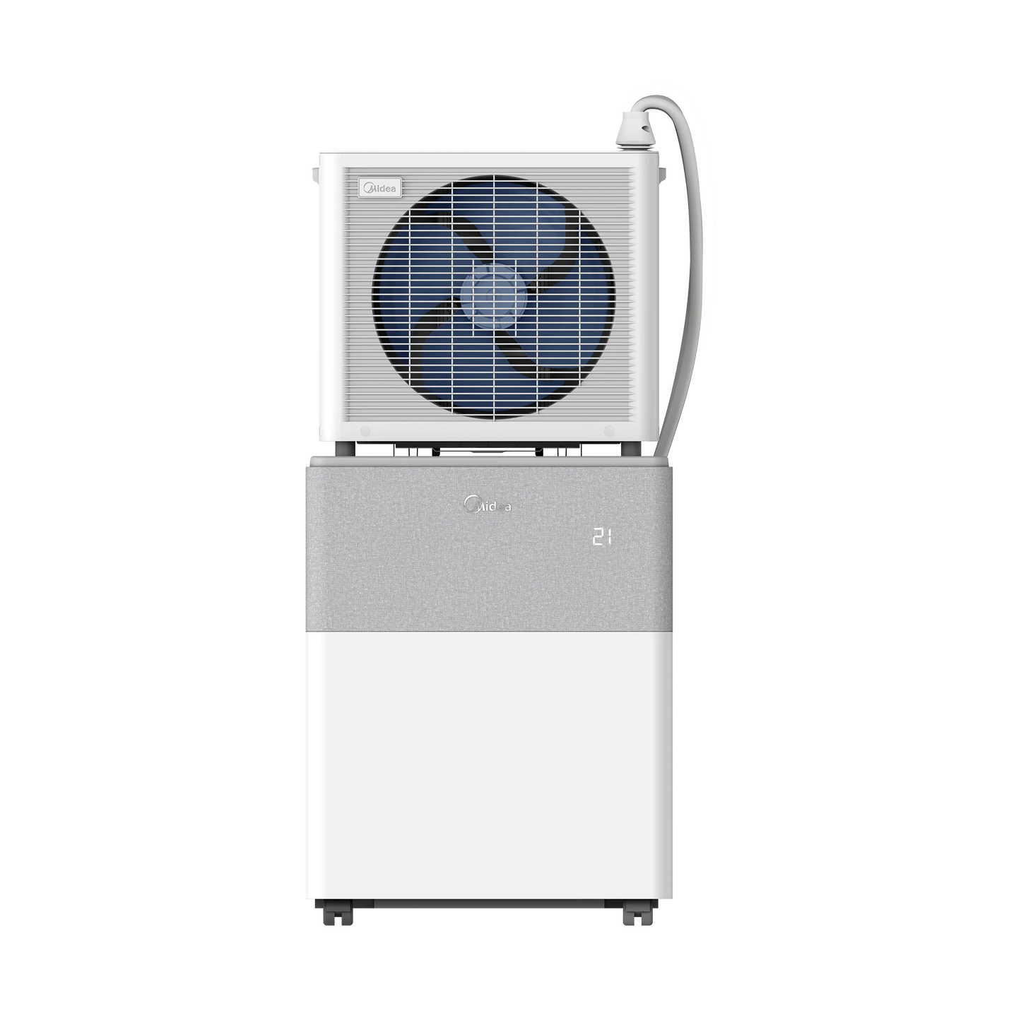 Midea Portasplit 12000 BTU Mobile Air Conditioner, Cooling A++/Heating A+, 42m², 39dB Silent Mode