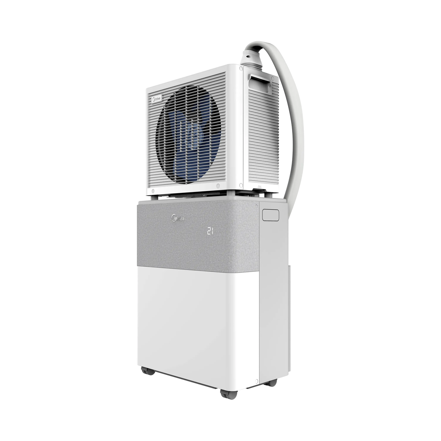 Midea Portasplit 12000 BTU Mobile Air Conditioner, Cooling A++/Heating A+, 42m², 39dB Silent Mode