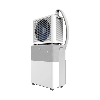 Midea Portasplit 12000 BTU Mobile Air Conditioner, Cooling A++/Heating A+, 42m², 39dB Silent Mode