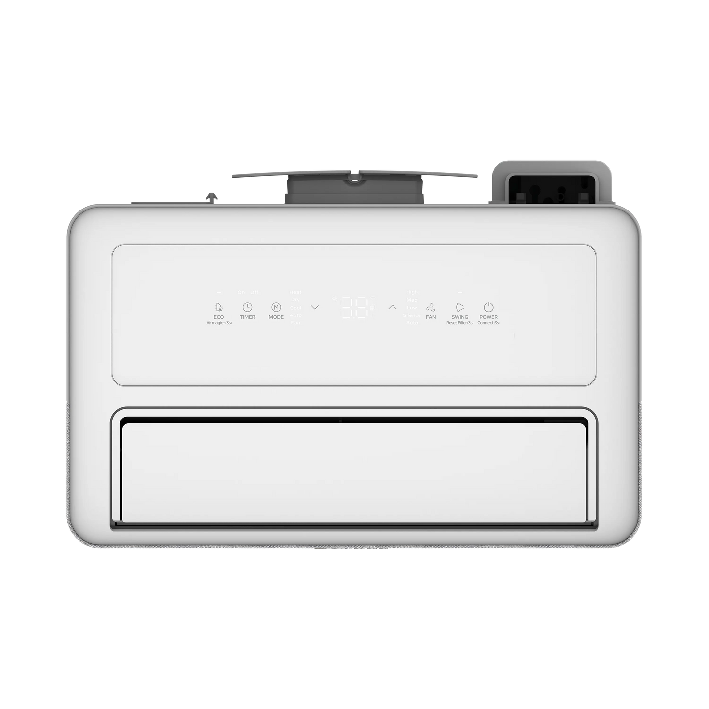 Midea Portasplit 12000 BTU Mobile Air Conditioner, Cooling A++/Heating A+, 42m², 39dB Silent Mode